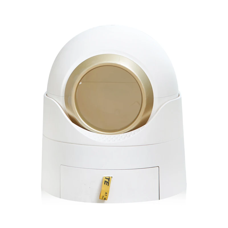 

High Quality Semi- Automatic Cat Litter Box Leak-Proof, Odor-Proof And Easy To Clean For Cats Pet Supplies Cat WC
