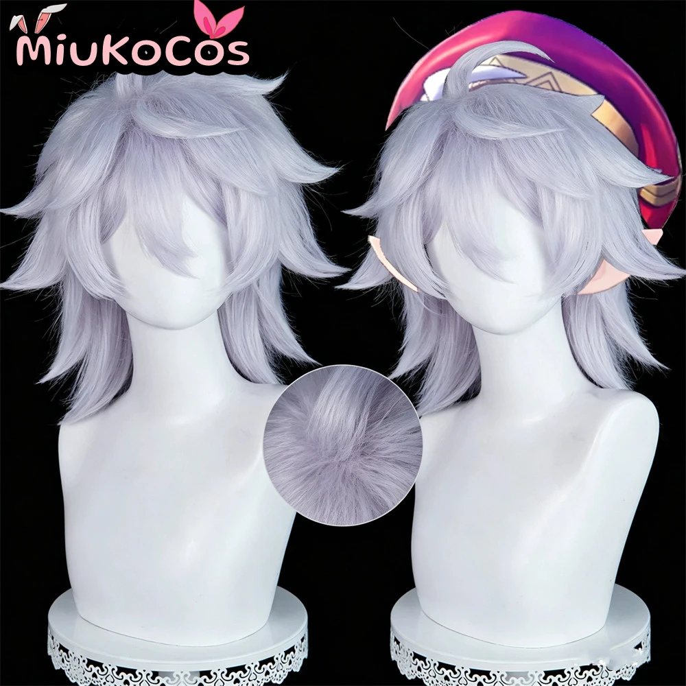 Фото В НАЛИЧИИ: Парик для косплея Enjou, косплей-парик MiukoCosplay, косплей-парик по игре Roco Kingdom №1