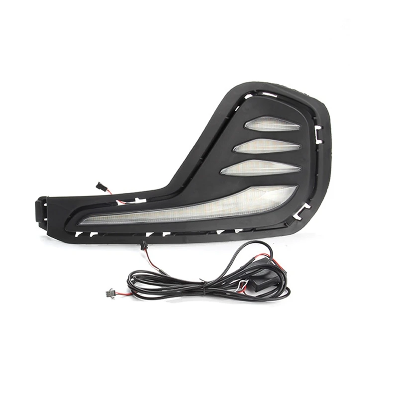 

For Chevrolet Cavalier 2020 2021 2022 Car Daytime Running Light Turn Signal Headlight Fog Light Headlight Cover