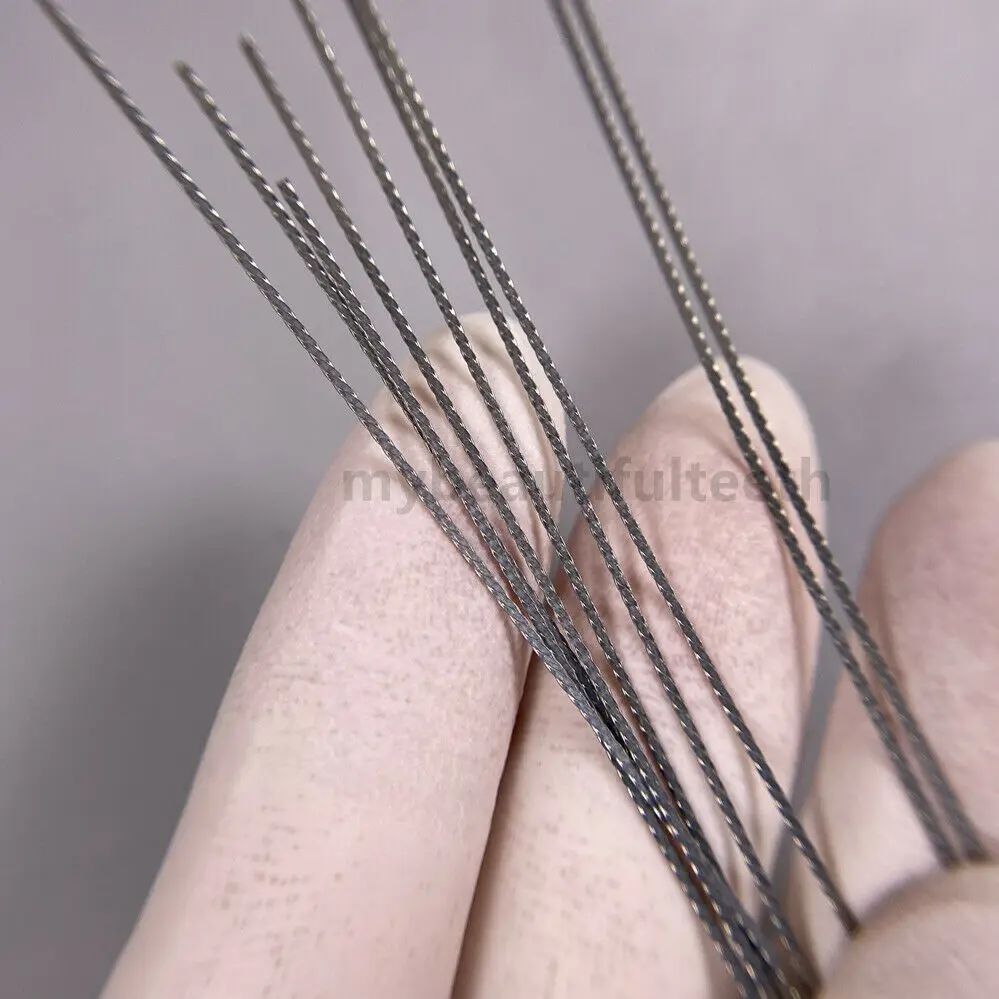 

Dental Lingual Retainer Wire Flat Twist Wires Twisted Steel Brackets