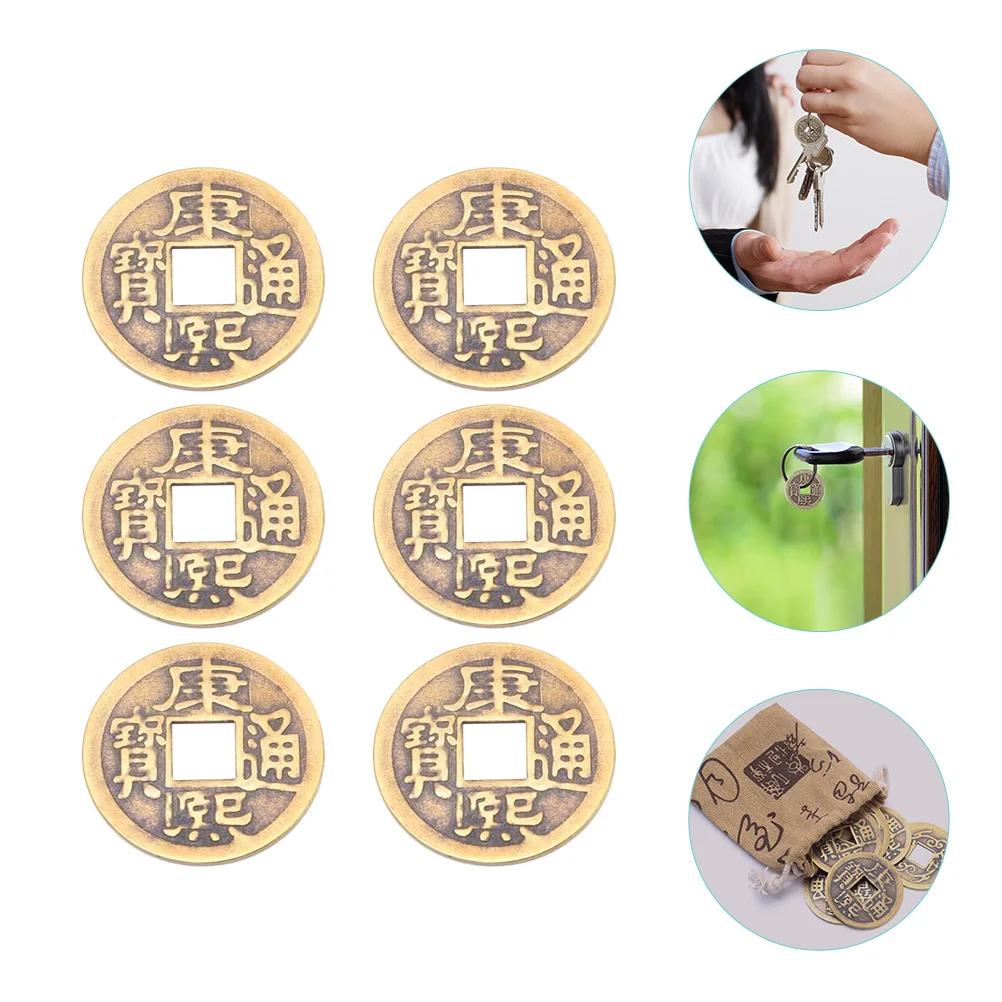 

Chinesefeng Shui Good Lucky Gifts Birthday Mom Luck Money Ancient Fortune Wealth Charms Copper Traditional Emperor Dynasty Charm