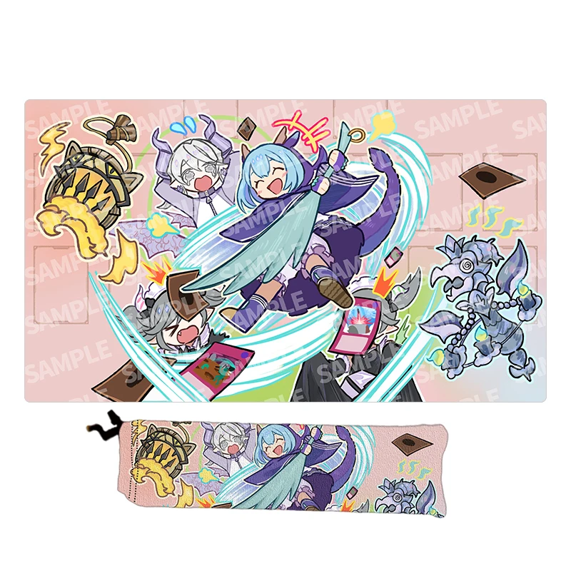 Карточный коврик Yu-Gi-Oh Центурион заключенный астерия из белого дерева резиновый