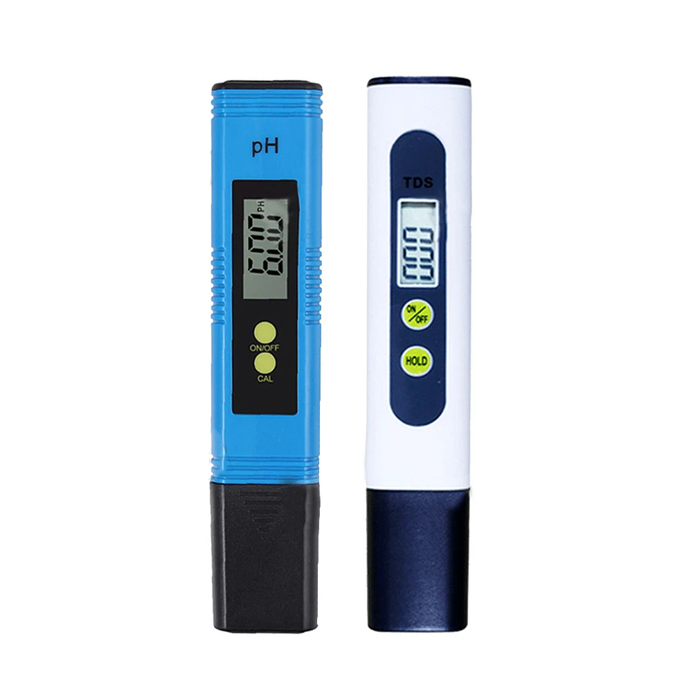 

High Accuracy PH Meter Digital Water Tester Pen Aquarium Pool 0-9990ppm TDS Meter For Aquarium Pool SPA Water Quality Monitor