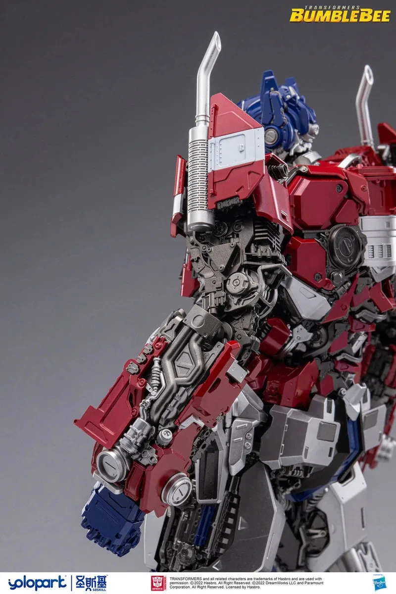 Фото [В наличии] фигурка экшн-фигурки Soskill Трансформеры Optimus Prime Бесплатная доставка коллекционный подарок на день рождения декоративная Сборная модель №3