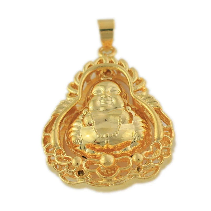 Латунный кулон позолоченные ювелирные изделия имитация 18-каратного золота