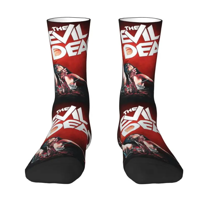 

Evil Dead Dress Socks Men Women Warm Funny Novelty Supernatural Horror Movie Crew Socks