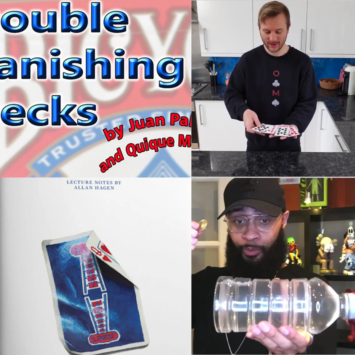 

Double Vanishing Deck by Juan Pablo，Dude Production by Ollie Mealing，Eleven by Allan Hagen，Eric Jones - Patreon Magic tricks