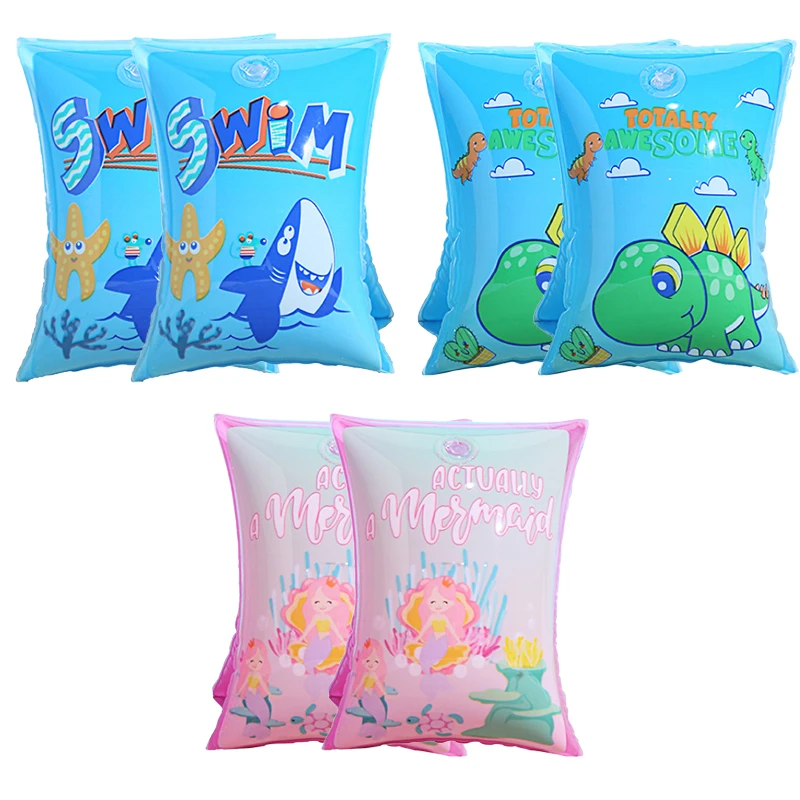 

New Baby Swim Toddler Float Swimming Ring Pool Infant Kid Life Buoyancy Vest Baby Inflatable Arm Ring Baby Swiming Tool Summer