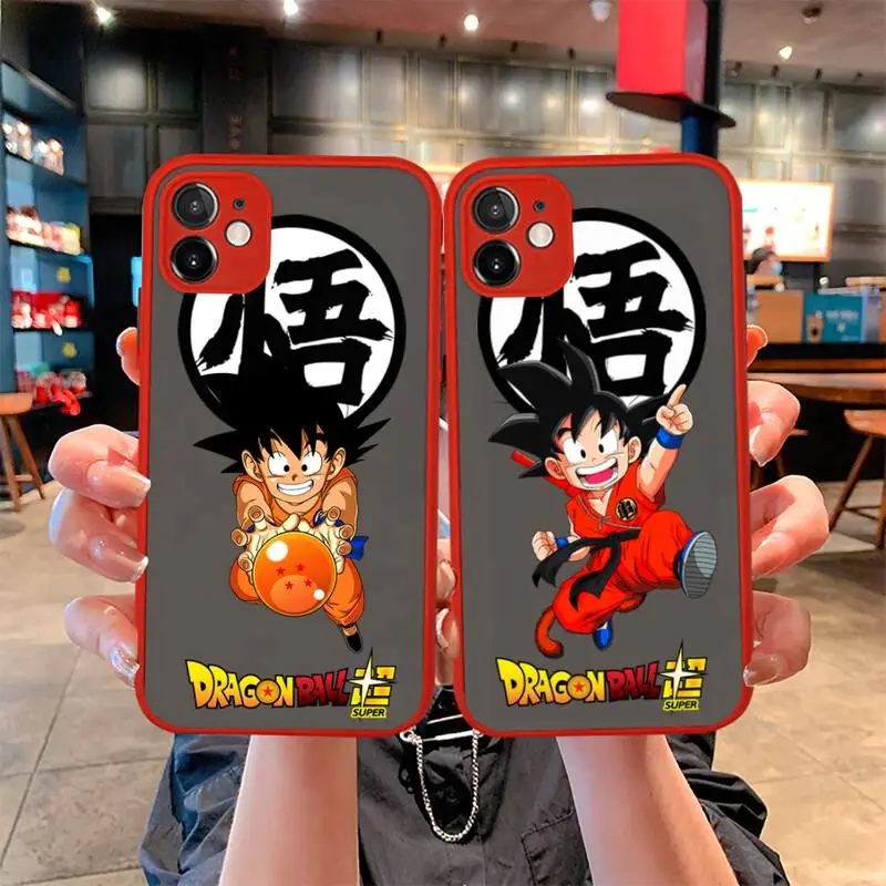Чехол для телефона Goku Vegeta с изображением дракона жемчуга iphone 13 12 11 Pro Mini Max XS X 8 7 Plus