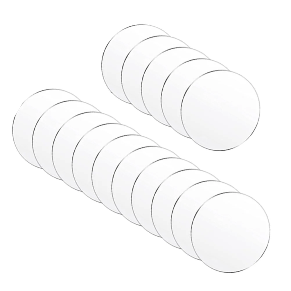 

Acrylic Clear Circle Round Disc Board Cakeornament Sheet Crafts Ornaments Transparent Discs Plasticcoasters Holders Panel Sign