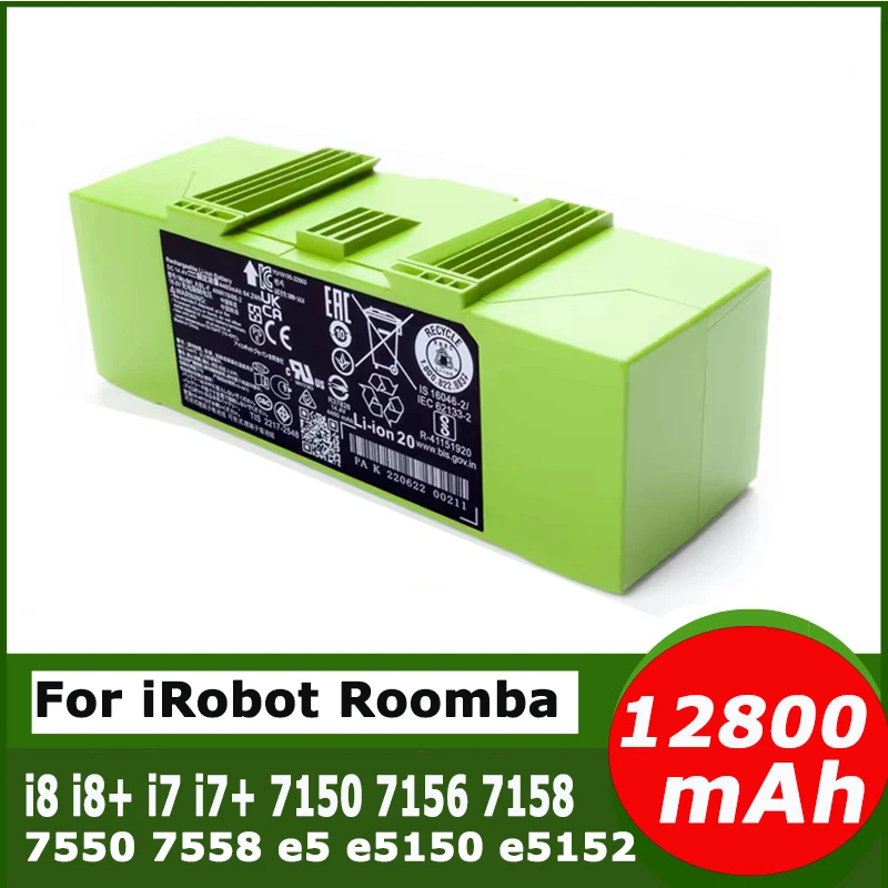 Фото Аккумулятор ABL-F для iRobot Roomba i7 i7+ j7 j7+ 7158 7150 7550 7558 i3 i3+ 3150 i4 i4+ 4150 i8 и e5 e6 e5150 e6198 Замена №1