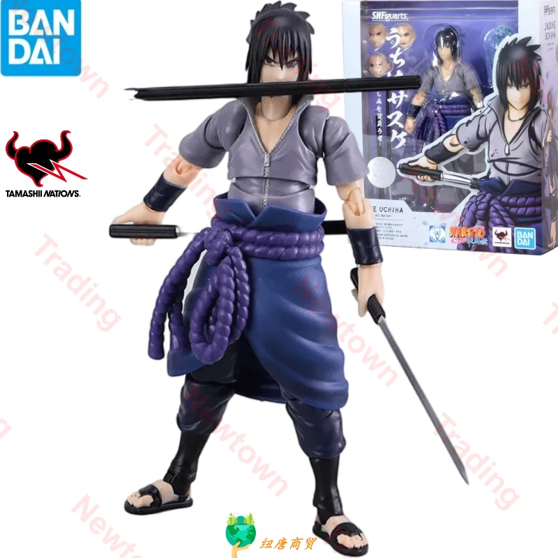 Фигурки героев аниме Наруто фигурка Учиха Саске набор готовых моделей