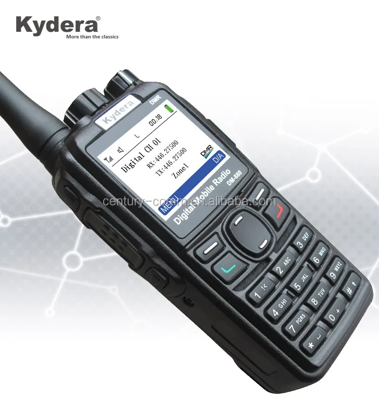 Цифровой мобильный двусторонний радиоприемник и передатчик DMR KYDERA DM880