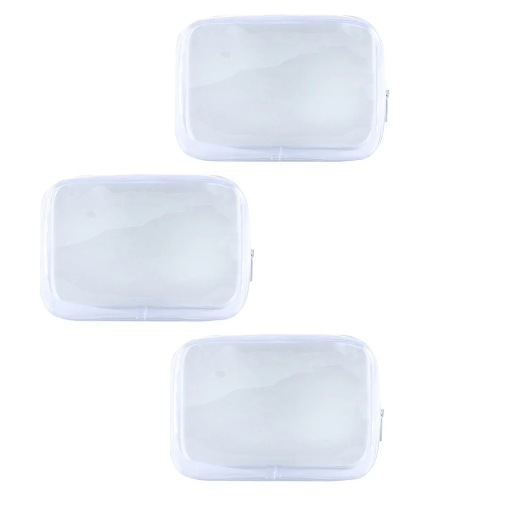 

Makeup Travel Clear Storage Beauty Portable Pouch Organizer Toiletry Water Resistant Transparent Wash Toiletries