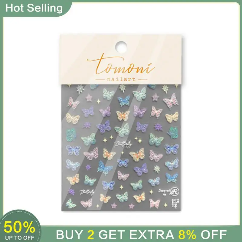 

Наклейки для ногтей Phantom Aurora, простая Водонепроницаемая наклейка, декоративные наклейки, стерео наклейка с сильной вязкостью, водонепрониц...