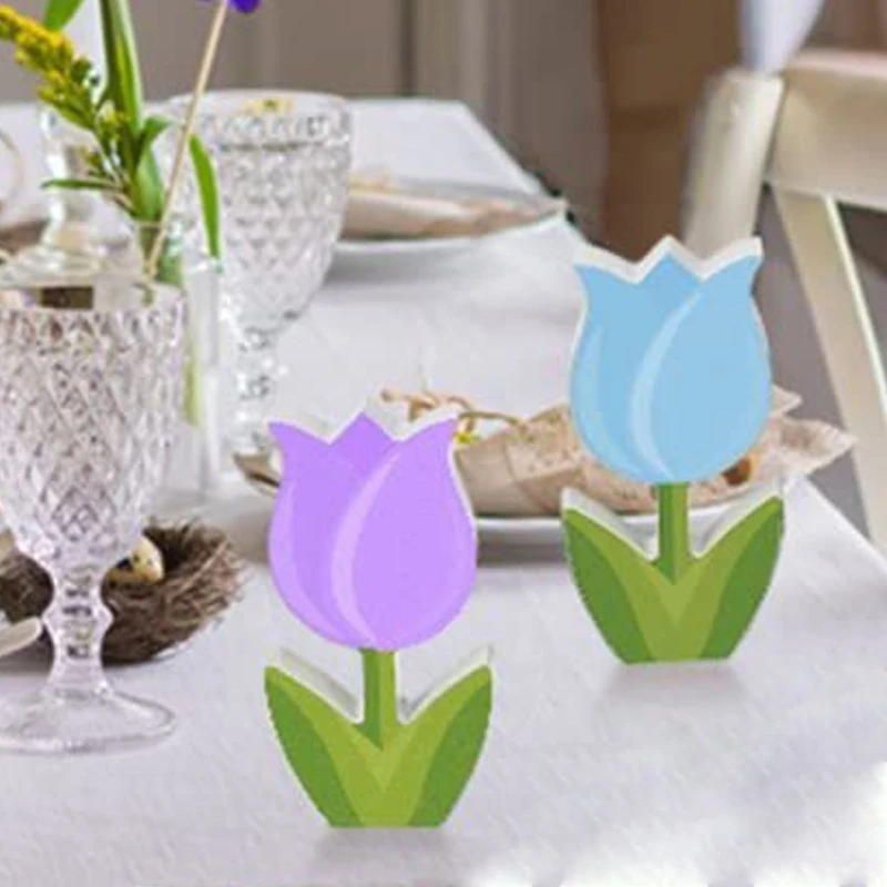 Тюльпаны цветочные фигурки центральные цветы подарок матери украшение