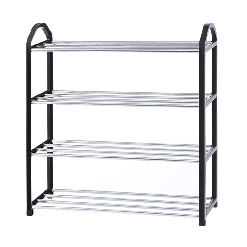 

Shoe Rack Aluminum Metal Standing Shoe Rack DIY Shoes Storage Shelf Home Organizer Accessories Shoe Rack