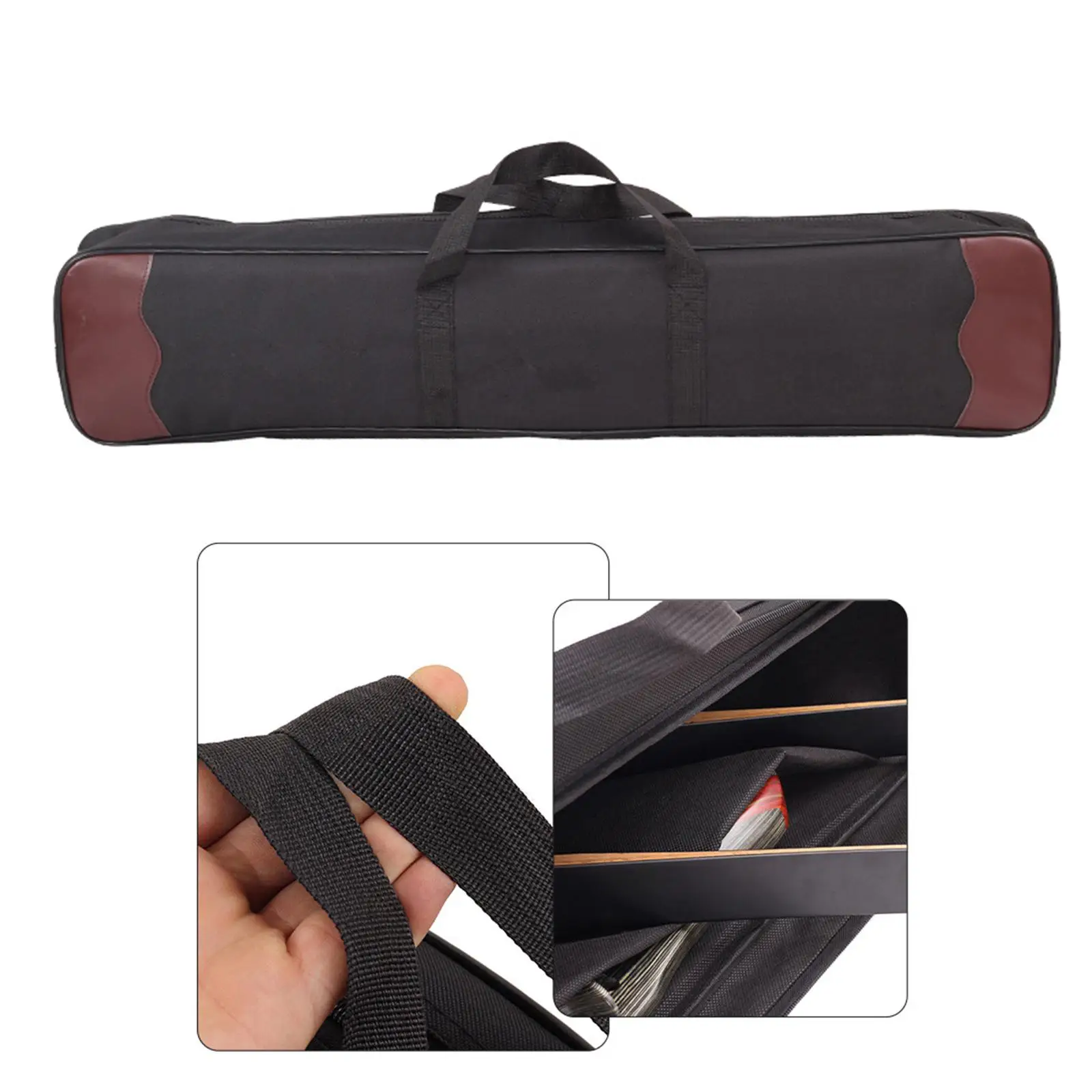 

Adjustable Shoulder Strap Archery Arrow Holder Back Quiver Large Capacity Pouch