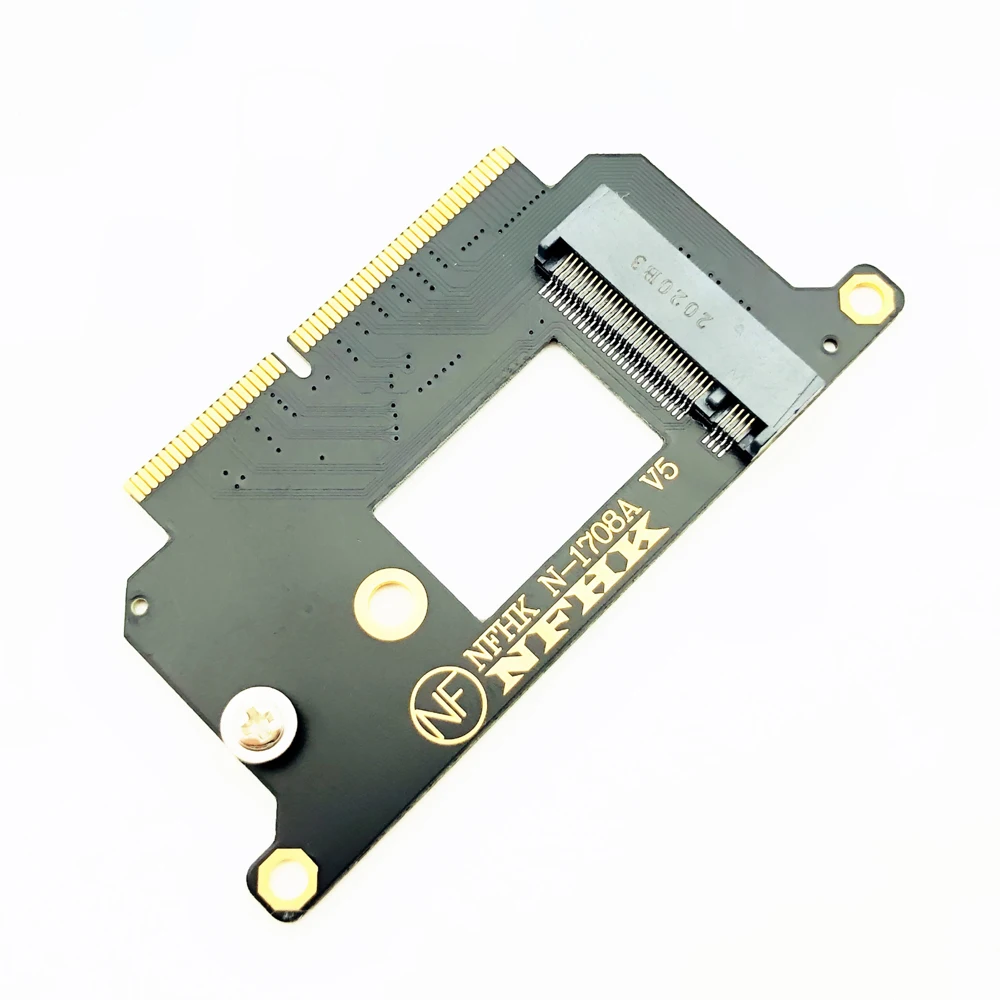 

Адаптер A1708 NVME для Macbook NVMe PCI Express PCIE на M.2 SSD, адаптер, карта памяти для Macbook Pro Retina 13 дюймов A1708 2016 2017
