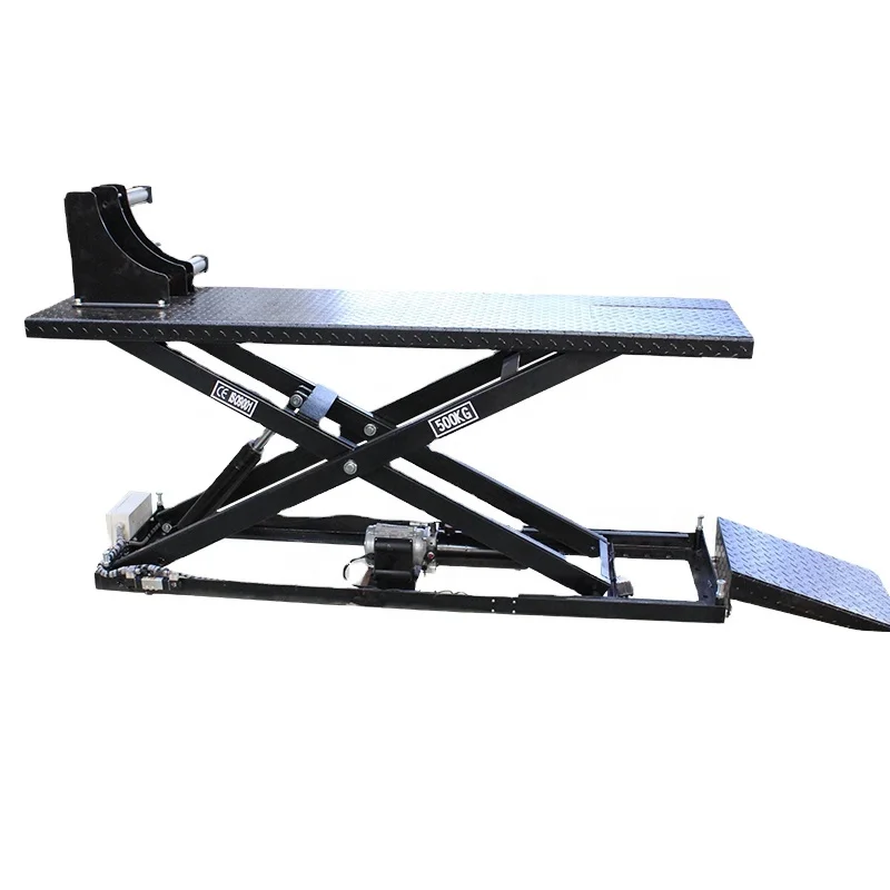 

Hydraulic Motorcycle Scissor Lift For Automotive Repair Shop