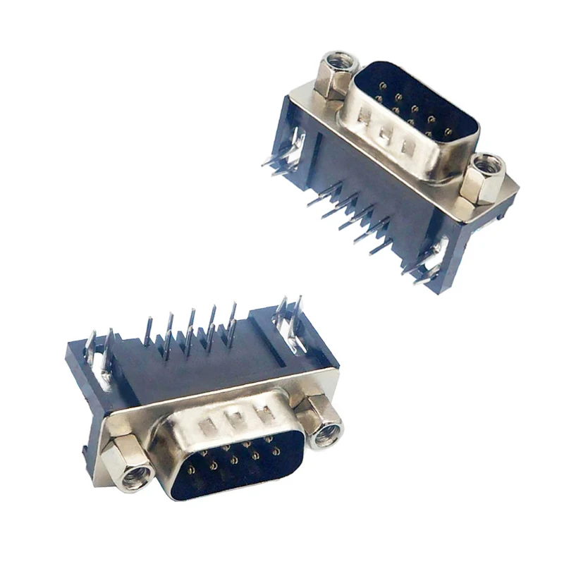 

2 шт. разъемы DB9 «мама-папа» JCD RS232 90 градусов