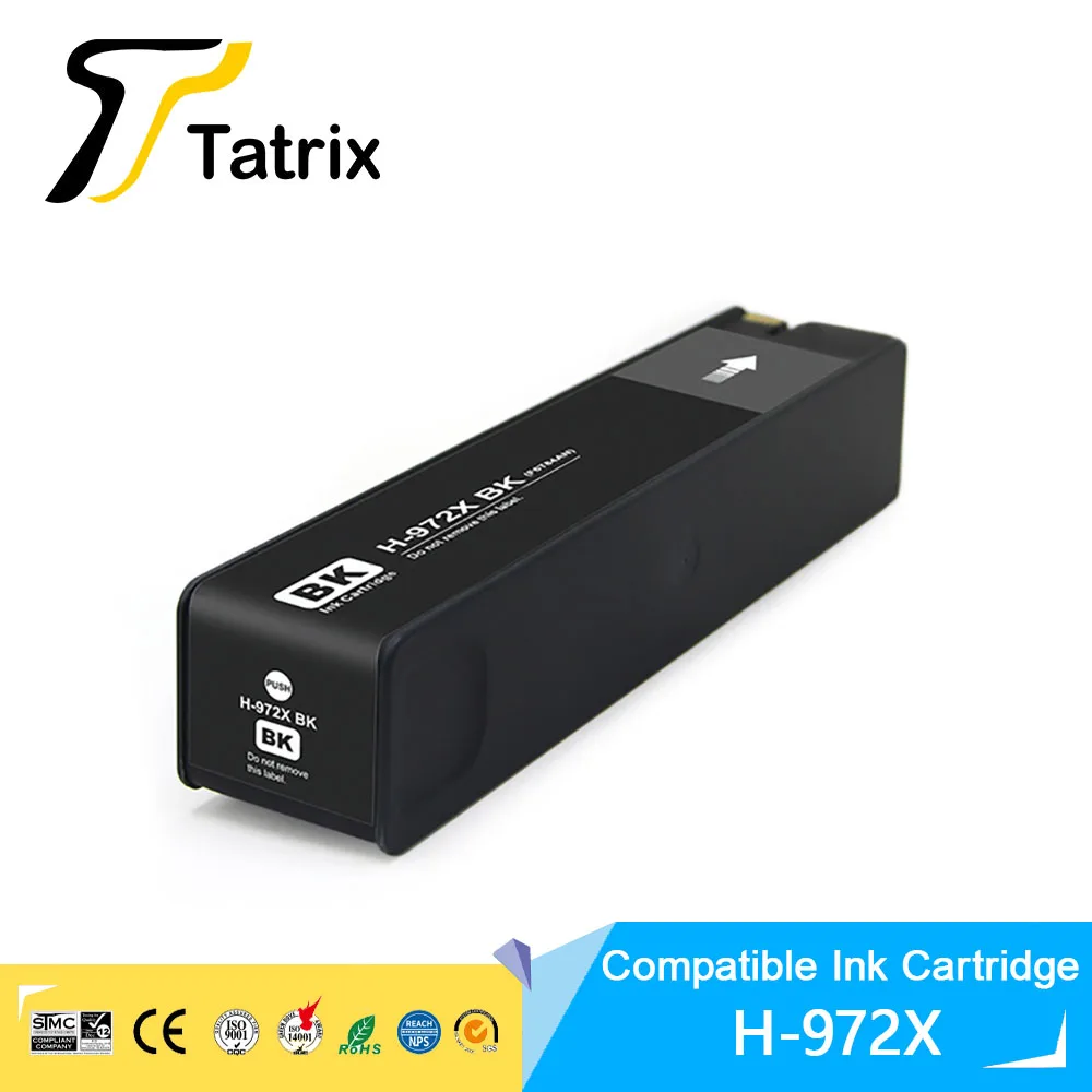Татрица 4 цвета для HP972X HP972 972 972X картридж с чернилами Pagewide pro 452dn/dw/477dn/dw/552dn/dw/577dw/z