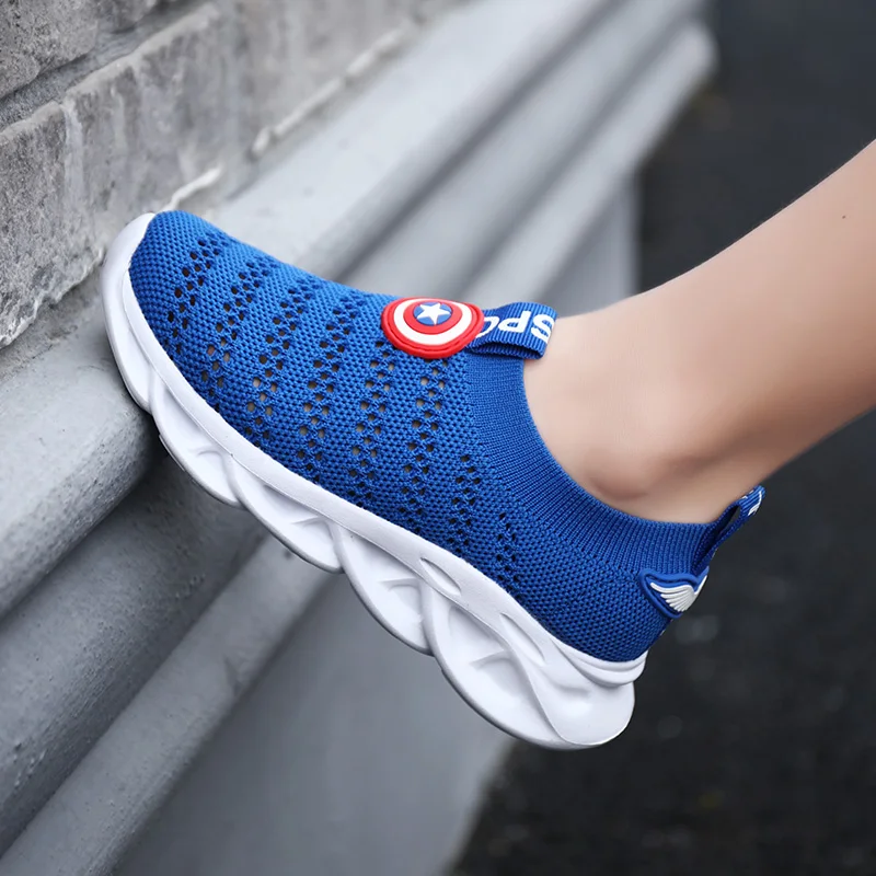 Fashion Summer Children Shoes Sport Sneakers Boys Girls Breathable Casual Shoes Mesh Net Cloth Kids Sports Kids Sneakers Flat