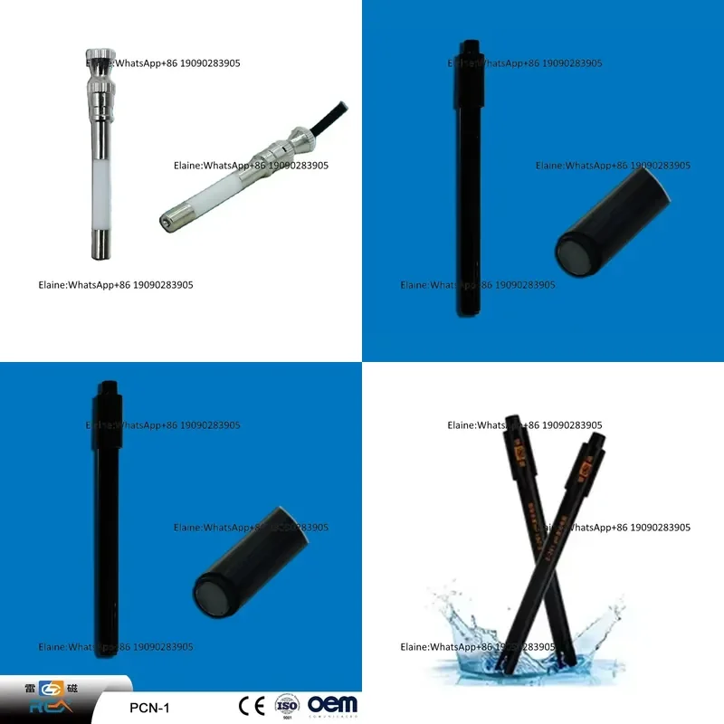 Фото Ионный селективный электрод PCN-1 (ионный датчик) с разъемом BNC, корпус из органического стекла, тестер качества воды №1