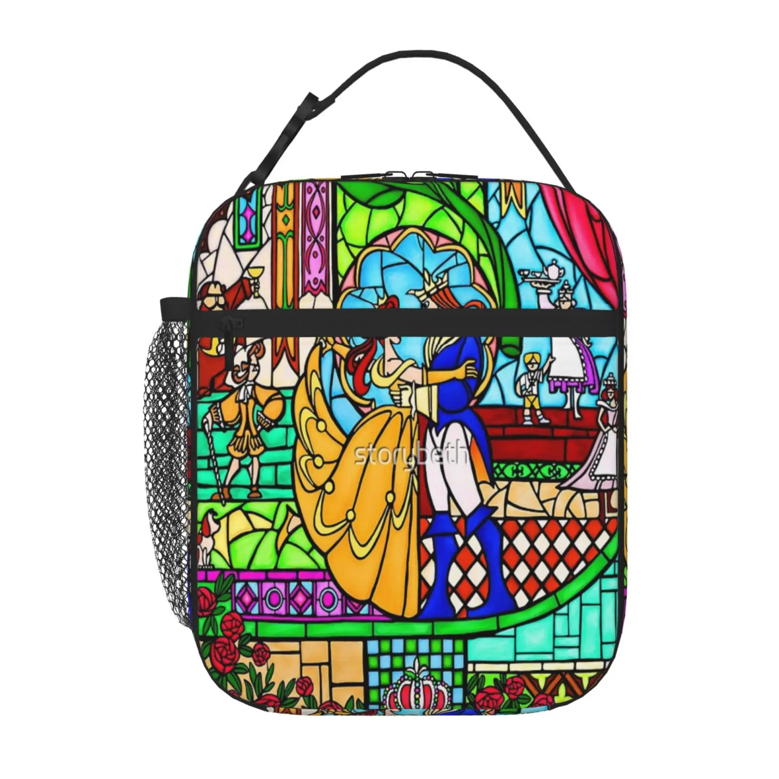 

Patterns Of The Stained Glass Window Thermo Bag Lunch Bags Cooler Bags