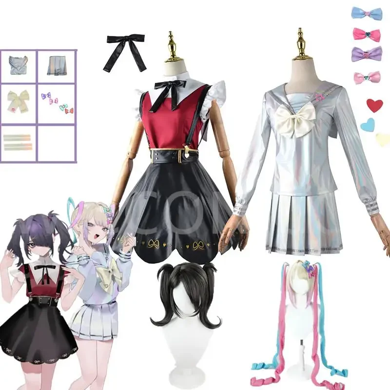 Парик для косплея NEEDY GIRL OVERDOSE KAngel женский парик 120 см головные уборы длинные