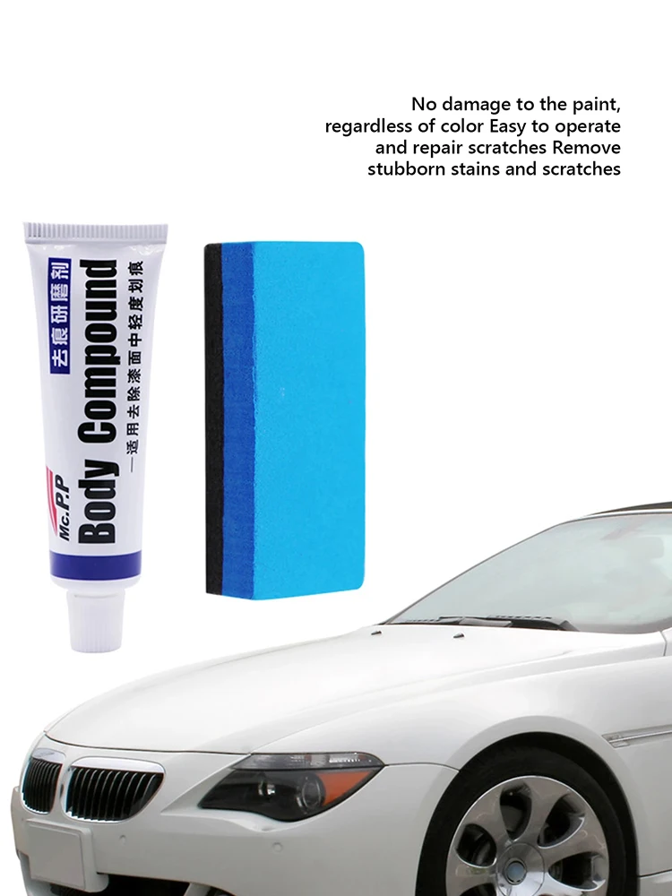 

Car Wax Styling Car Body Grinding Compound Paste Set Scratch Repair Paint Care Shampoo Auto Polishing Cars Paste Polish Cleaning
