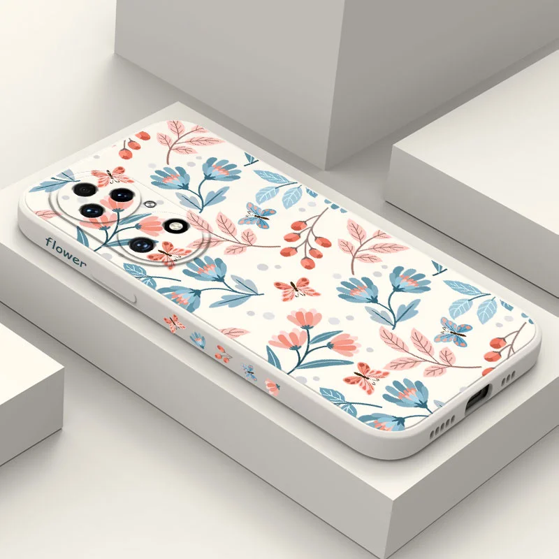 

Sunrise Floral Phone Case For Huawei P50 P40 P30 P20 Pro Lite Nova 10 10SE 9 9SE Mate 50 50E 40 30 20 Pro Lite Cover