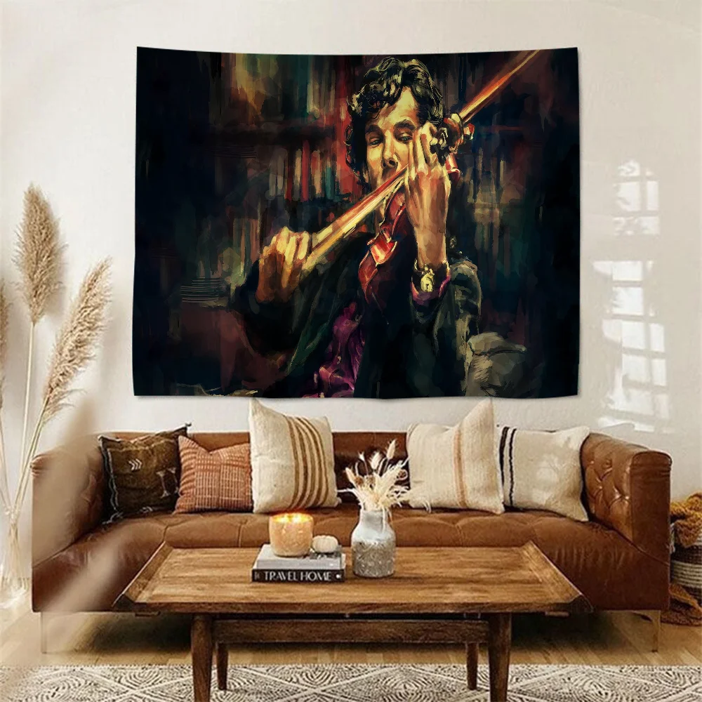 Гобелен I Am S-Sherlock H-Holmes для гостиной домашнего декора в общежитии художественный