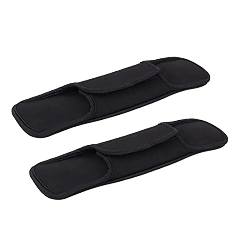 

1 пара нескользящих накладок на плечевой ремень, мягкие удобные Сменные подушки для деловых сумок, школьных сумок, походных рюкзаков