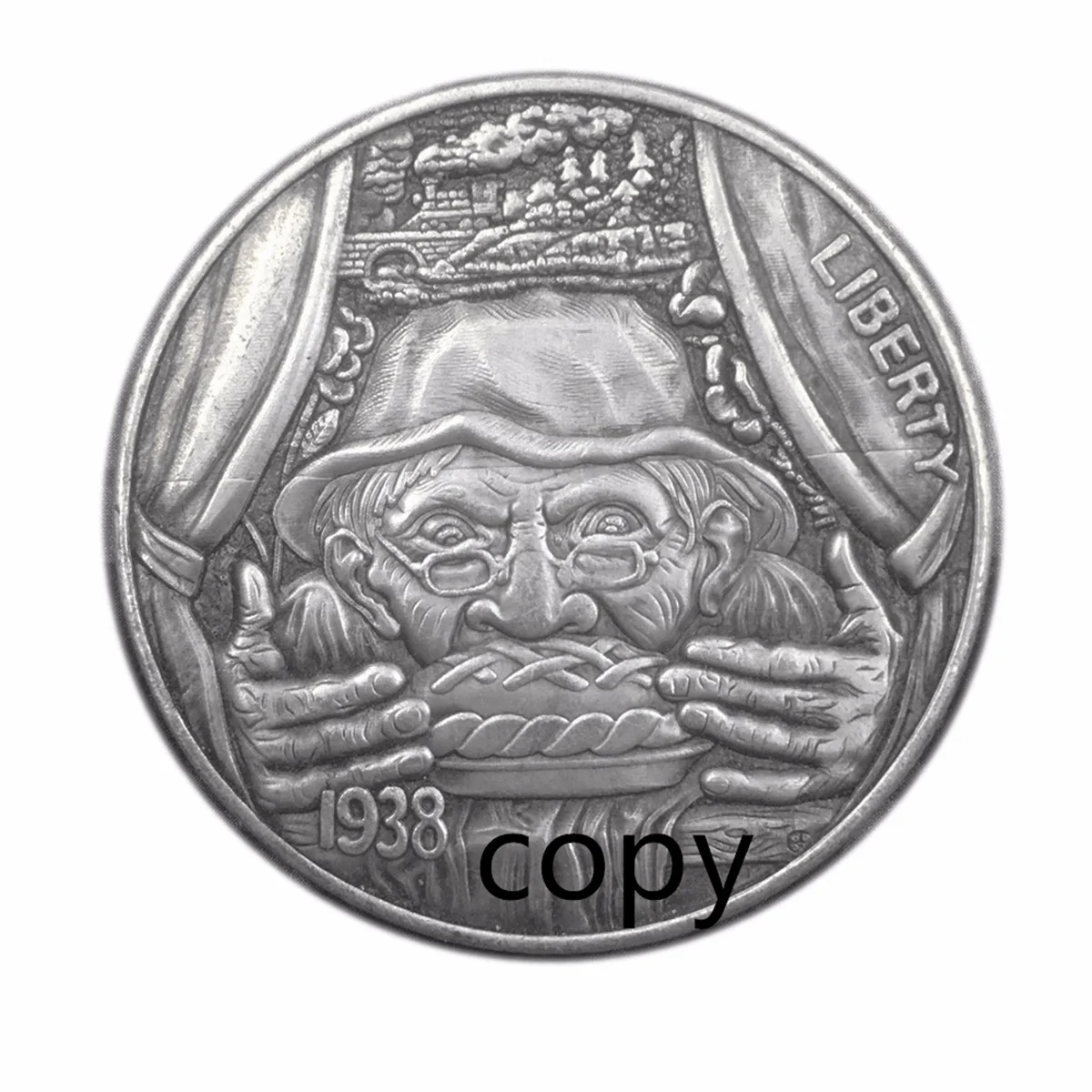

Cthulhu Mythos HOBO COIN Rangers COIN US Coin Gift Challenge REPLICA Commemorative Coin - REPLICA Coin Medal Coins Collection