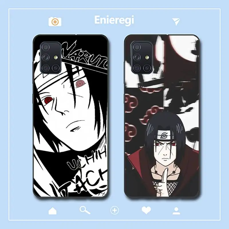 

BANDAI Anime Naruto Phone Case for Samsung A51 01 50 71 21S 70 31 40 30 10 20 S E 11 91 A7 A8 2018
