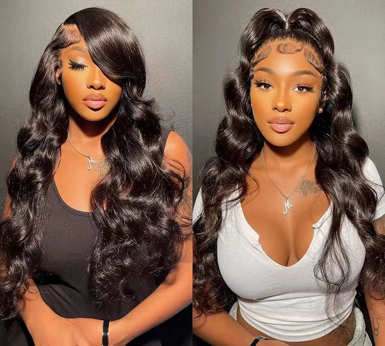 

Body Wave Full Lace Wig HD Lace Front Human Hair Wigs For Women Pre Plucked Remy Transparent Brazilian 13x4 Lace Frontal Wigs