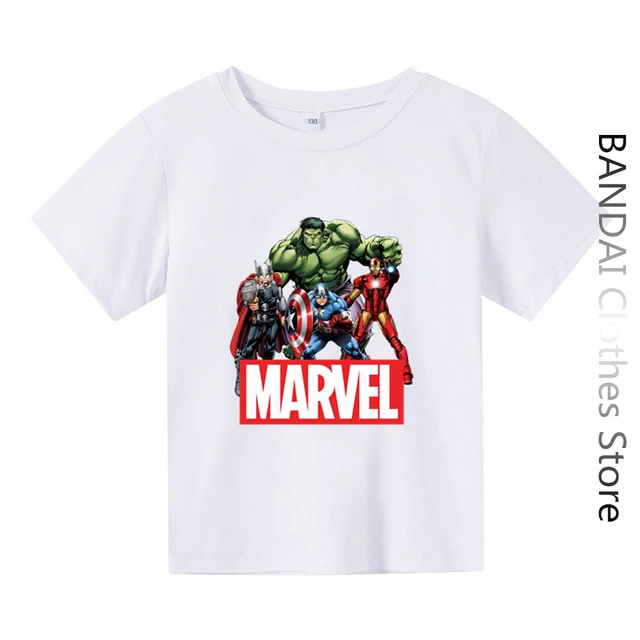 

Детская одежда Marvel Халк, Новое поступление, мужская летняя Удобная футболка для малышей, детей, мальчиков, с коротким рукавом, Мультяшные Мс...