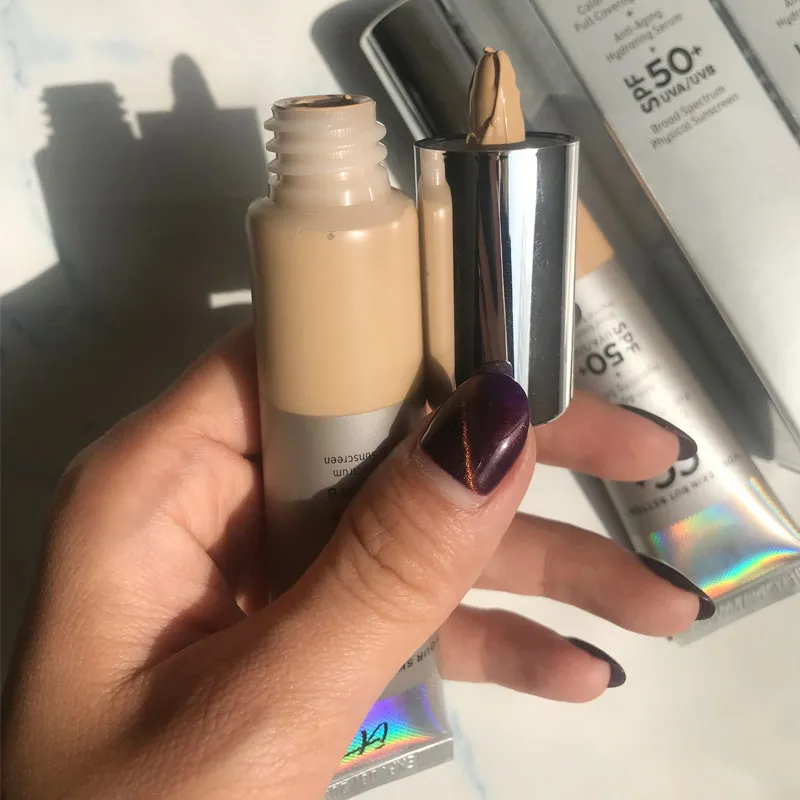 Косметика для лица 32 мл CC + крем SPF50 полное покрытие средсветильник основа Жидкая