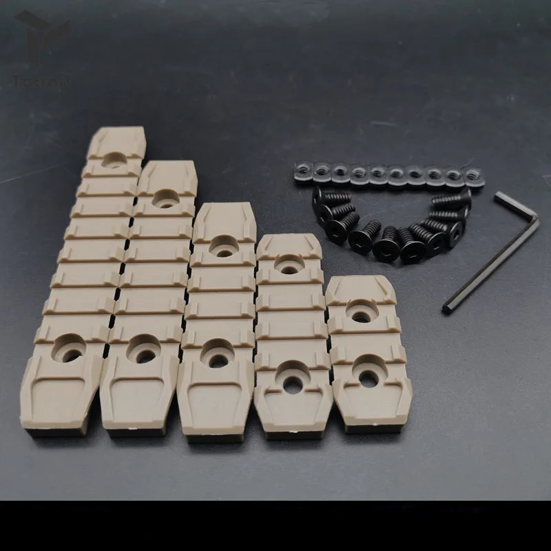 Тактическое нейлоновое крепление M-Lok для железнодорожной винтовки AR15 M4 Rail MLOK System