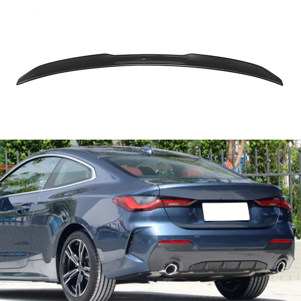 Задний спойлер для BMW 4 серии G22 2021-2024 2 двери стиль M4 Автомобильный задний на крыло