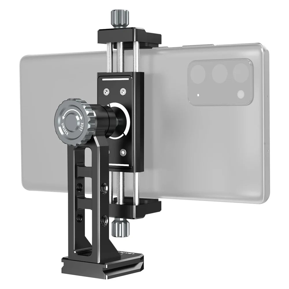 Вращающийся на 360 градусов металлический штатив для смартфона с креплением в