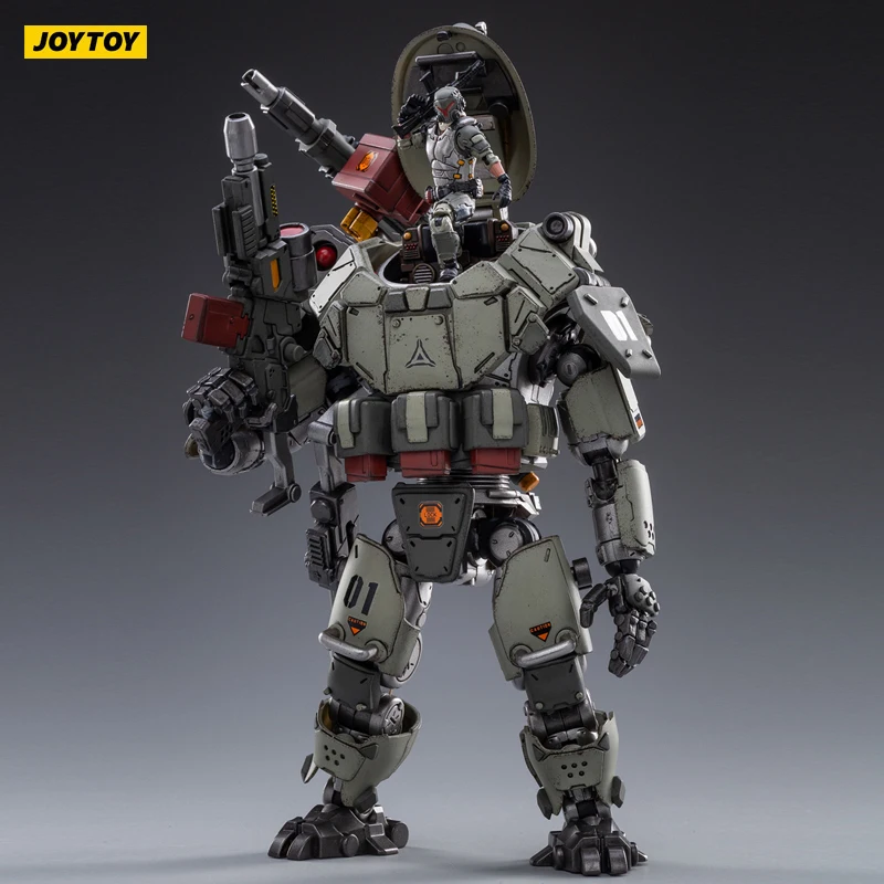 

JOYTOY Mecha Model Iron Wrecker 01 Assault Mecha Action Figure Toys Christmas Gift Birthday Prensent 1/25 Scale Robot