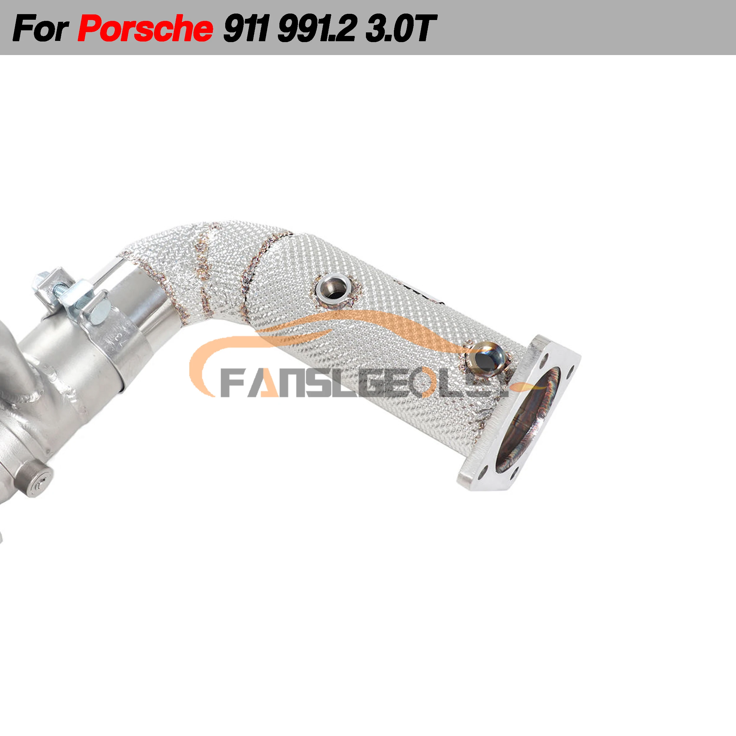 Выхлопная труба из нержавеющей стали Catback выхлопная Valvetronic автозапчасти для Porsche