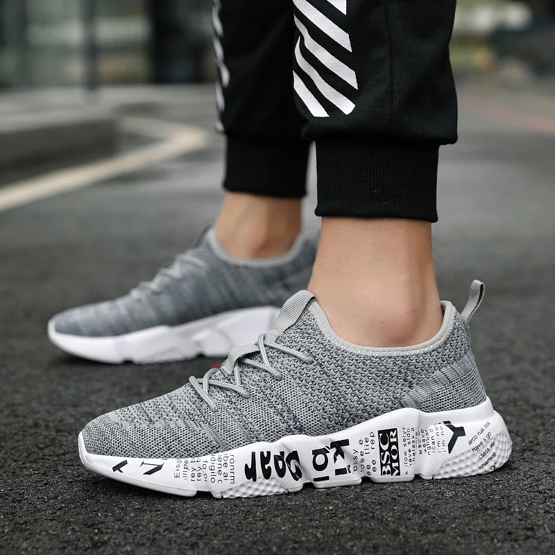 Summer Male Sneakers Tennis Sport Running Shoes Breathable Designer Men's Light Casual Shoes Trainers Jogging Walking Sneakers