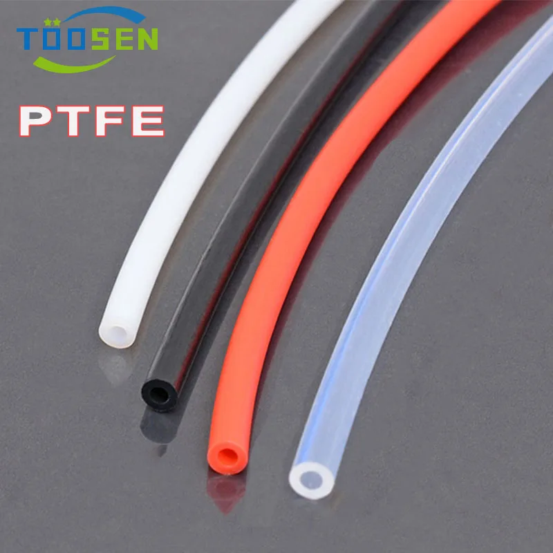 

1/2/5M PTFE Tube PiPe For V5 V6 J-head Hotend Extruder 3D Printers Parts Insulation Heat Insulation Acid Alkali Resistance