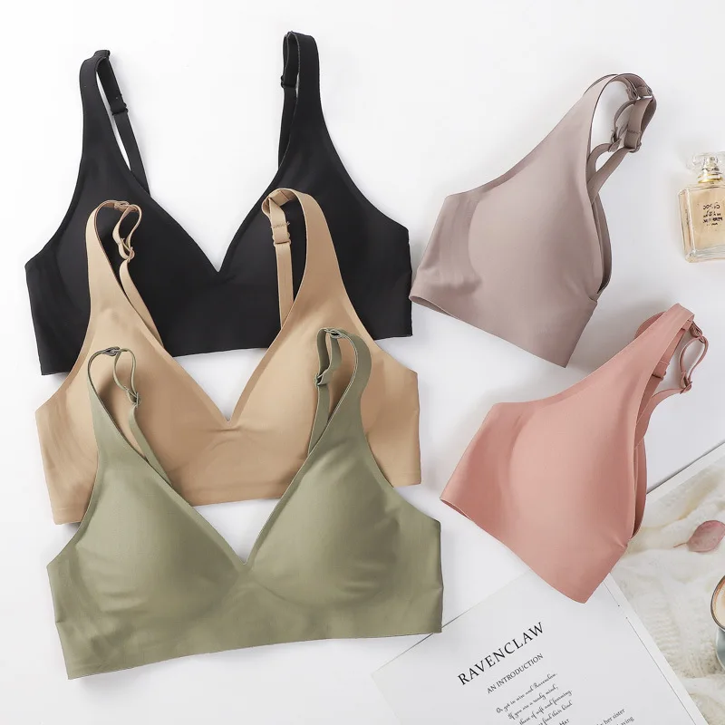 

Sexy Seamless Bra Wire Free Brassieres Soft Intimate Women's Underwear Female Intimates Womens Lingerie Underwear & Sleepwears
