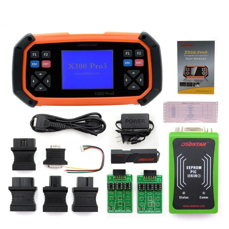 Новое поступление 2023, ключ OBDSTAR X300 PRO3 Master с Immo + O-dom-eter A-djustment + EEPROM/PIC + OBDII + Toyota G & H