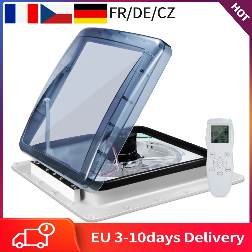 10/3-скоростной дождь для вентилятора на автофургоне с дистанционным управлением для фургона на крыше домов на колесах вентиляционные отверстия для автодомов на колесах 12 В для дома на колесах вентиляторы для электрических домов на колесах