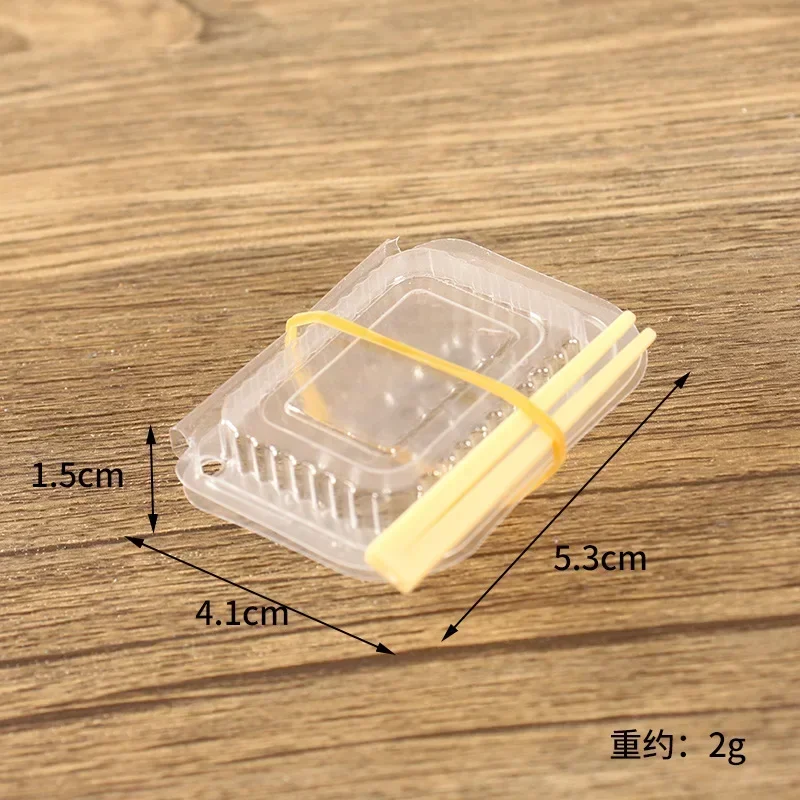 Одноразовые прозрачные коробки для фаст-фуда eTya